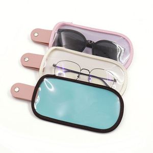 Waterproof PVC Transparent Portable Travel Organizer Case for Sunglasses & Glasses Promotional <b>Gift</b> Creative Design Unisex - Product Image 3