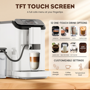 D5 Maquina De Café Cafetera Koffiemachine Cappuccino Maker Bean to Cup Café Espresso <span class=keywords><strong>Machine</strong></span> Automatique <span class=keywords><strong>Avec</strong></span> <span class=keywords><strong>Broyeur</strong></span> - Product Image 3