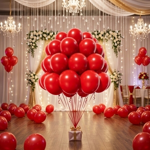 100 ballons <span class=keywords><strong>en</strong></span> latex de 12 pouces FENGCHE certifiés <span class=keywords><strong>EN</strong></span> 71 pour décorations de fête de mariage, avec certification EN71 BSCI - Product Image 6