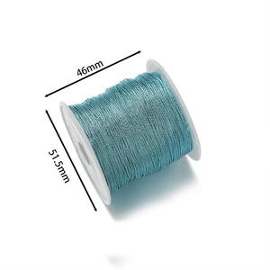 Fil métallique doré, cordon doré, fil pour la fabrication de bracelets, fil pour la fabrication de bijoux, fil pour artisanat, cordon de guirlande, cordon pour travaux manuels - Product Image 3