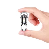 2025 Porte-clés transfrontalier à suspendre à la ceinture, mini lampe torche de voiture, lampe de charge d'urgence multifonctionnelle