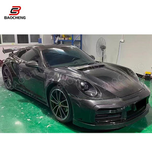 Cofano in Fibra di Carbonio per <span class=keywords><strong>Porsche</strong></span> <span class=keywords><strong>911</strong></span> 992 2020+, Copertura Paraurti Anteriore, Parti Motore, Kit Carrozzeria - Product Image 6