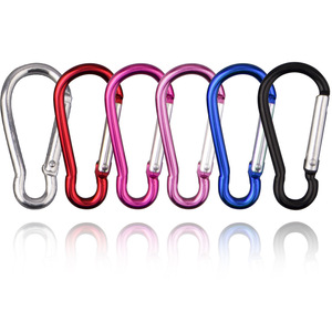 Mosquetón de aleación de aluminio de 5 mm con resorte de liberación rápida, hebilla multifuncional para mochilas y bolsas de ropa para exteriores - Product Image 3