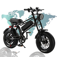 4cm gros pneu vélo électrique 7 vitesses électrique tout-terrain neige vélo batterie au Lithium neige électrique VTT double freins à disque
