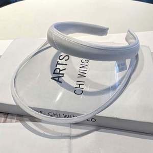 Casquette à visière transparente en PVC - Protection UV - Sports - Utilisation quotidienne en plein air - Unisexe - Bande élastique - Toutes saisons - Product Image 2