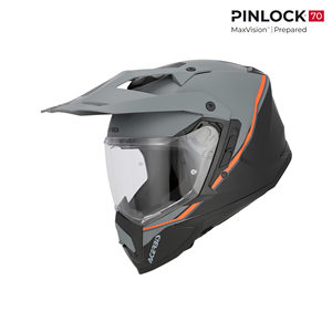 Casco Acerbis Assault Graphic Arancione Fluorescente MaxVision Prepared - Product Image 1