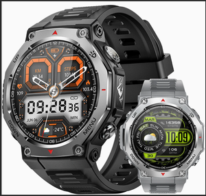 Reloj Inteligente KT85 AMOLED de 1.43 Pulgadas con Llamadas Bluetooth, Linterna, Resistencia al Agua 5ATM, Monitor de Actividad Física, Carga Magnética, Android - Product Image 1
