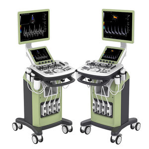 Alta calidad 19 pulgadas pantalla LED 3D 4d máquina de ultrasonido carro color doppler sistema para veterinario - Product Image 3