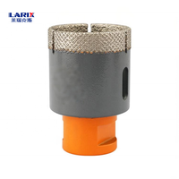 Foret diamanté brasé sous vide LARIX M14 Core 6-68 mm pour maçonnerie, béton, céramique, granit et carreaux de marbre, personnalisable