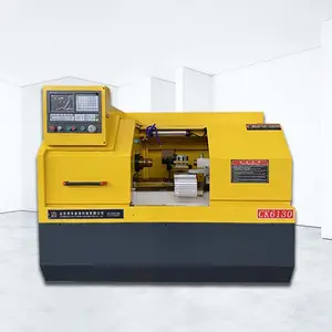 Precisão universal torno mecânico torno cnc máquina de torneamento CK6130 torno CNC motocicleta peças acessórios