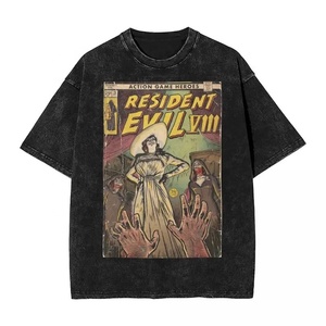 เสื้อยืดเรซิเดนท์อีวิล ไบโอฮาซาร์ด 3 แขนสั้นสไตล์ฮาราจูกุ เสื้อยืดลายกราฟิกเกมสยองขวัญ แฟชั่นสำหรับผู้ชายและผู้หญิง - Product Image 3
