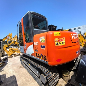รถขุดฮิตาชิ ZX60 สำหรับงานหนัก 6 ตัน รถขุดตีนตะขาบพร้อมรถขุดขนาดเล็ก สภาพดี ประสิทธิภาพสูง - Product Image 4
