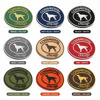 Patch PVC personnalisé en gros, patch logo 2D 3D en caoutchouc souple avec support thermocollant pour vêtements, sacs, chapeaux, casquettes, sacs à dos