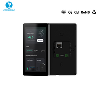 Nueva Carcasa de Plástico de 5.5 Pulgadas RK3566 Quad Core POE RJ45 RS485 2+32GB Pantalla de Control Inteligente Integrada para Automatización de Edificios