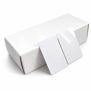 <span class=keywords><strong>Carte</strong></span> PVC blanche vierge NFC NFC213 13,56 MHz, <span class=keywords><strong>carte</strong></span> intelligente RFID compatible avec les smartphones compatibles NFC - Product Image 1