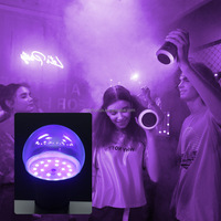 Ampoule LED UV 12W AC 110V-220V E27 A19 Lampe à lumière noire résidentielle en plastique