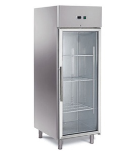 Equipo de Cocina Comercial, Refrigerador de Acero Inoxidable de Grado Alimenticio, Armario Vertical con Ventilador, 650/1300L, Puertas Dobles - Product Image 2