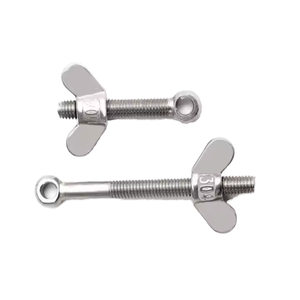Vente en gros usine Vis à œil longue en acier inoxydable 304 à tête <span class=keywords><strong>papillon</strong></span> M18 20mm - Product Image 1
