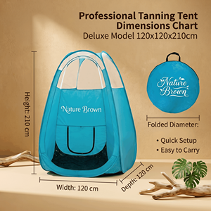 Tente de bronzage par pulvérisation de haute qualité, pliable, avec sac de transport pour esthéticienne mobile - Product Image 2
