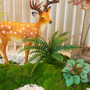 ต้นไม้ประดิษฐ์ใต้ท้องฟ้าไม้ไผ่สำหรับสร้างภูมิทัศน์ต้นไม้สีเขียวบอนไซในร่มบันไดมุมหน้าต่างทิวทัศน์ - Product Image 4