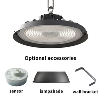 Projecteur LED UFO Super Lumineux 150W 240W IP65 pour Éclairage Industriel Intérieur – Idéal Garage, Usine, Atelier, Entrepôt