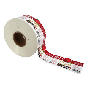 Etiquette de boisson auto-adhésive personnalisée rouleau de bouteille <span class=keywords><strong>feuille</strong></span> d'estampage et impression UV synthétique en vinyle pour usage alimentaire - Product Image 6