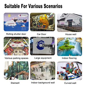 New Arrival kỹ thuật số bức tranh tường UV tường máy in 3D / 5D trực tiếp để tường nghệ thuật dọc máy in với độ phân giải cao - Product Image 4