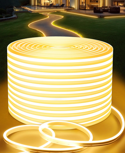 Bande lumineuse LED ronde 12V, basse tension, étanche pour l'extérieur, éclairage flexible à 360 degrés, 24V, lumière douce néon haute luminosité pour publicité - Product Image 1