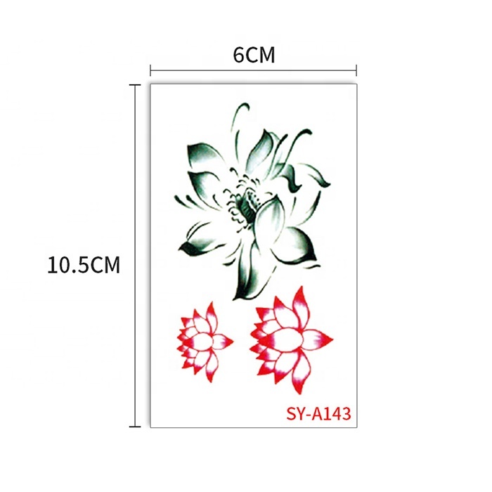 Your Logo Printed Temporary Tattoo Sticker