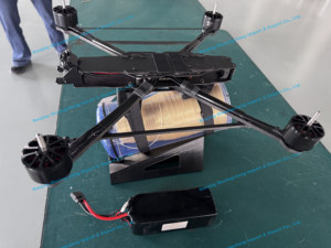 Sistem Drone Serat Optik Kevlar Berkecepatan Tinggi yang Dapat Disesuaikan dengan Jangkauan 2-50 km Dilengkapi Unit Ujung Serat Optik - Product Image 6