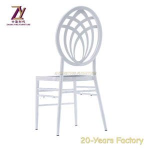 Vente en gros d'usine de meubles pour banquet, chaises empilables à dossier rond en métal, mariage pour fête - Product Image 2
