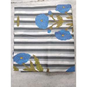 ผ้าคอตตอนลินินพิมพ์ลายด้วยมือ COTSILER ผ้าป๊อปลิน หน้ากว้าง 42 นิ้ว น้ำหนักเบา ระบายอากาศได้ดี ลายดอกไม้ เหมาะสำหรับชุดฤดูร้อนและเสื้อท่อนบน - Product Image 4