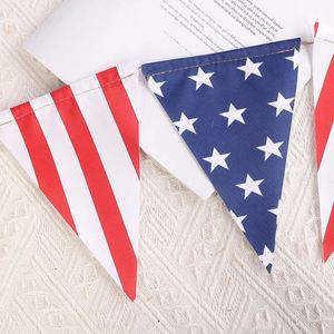 Drapeaux promotionnels personnalisés FT, drapeaux américains, bannières, polyester à double couture, mât en aluminium, pour l'extérieur, fête de l'Indépendance - Product Image 3