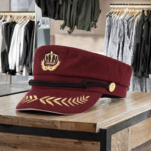 Bérets tactiques personnalisés pas chers, brodés, pour femmes, vert, cadeau, rouge, blanc, bleu, plage, 100% polyester, quatre saisons, mode unisexe - Product Image 3