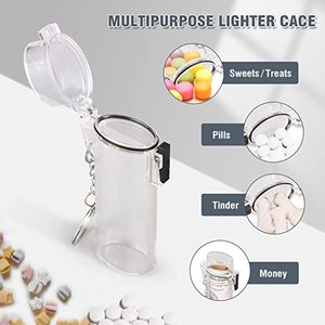 Debang nhẹ hơn chủ bán buôn đa chức năng sáng tạo người bán tốt nhất không thấm nước nhẹ hơn chủ cho nhựa nhẹ hơn với Keychain - Product Image 4