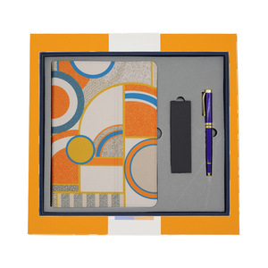 Chất Lượng Cao Tùy Chỉnh A5 Da/PVC Máy Tính Xách Tay Thiết Lập Ngân Sách Kinh Doanh Văn Phòng Nguồn Cung Cấp Đẹp Lòng Biết Ơn Tạp Chí Chất Kết Dính - Product Image 2