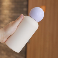 Flacons sous vide étanches à double paroi de 400ml pour garçons et filles, bouteille d'eau thermos isolée en acier inoxydable pour enfants