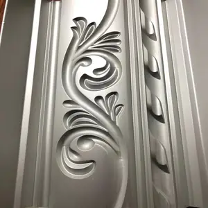 Aluminum alloy plaster cornice mold durable pattern clear for gypsum cornice molding