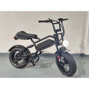 Vélo électrique à gros pneus 16 <span class=keywords><strong>pouces</strong></span> <span class=keywords><strong>Fatbike</strong></span> 48v 500w Vélo électrique tout-terrain Vélo électrique de ville Entrepôt européen Vélo électrique pour adultes - Product Image 6