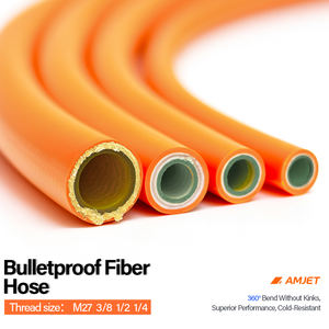 <span class=keywords><strong>Manguera</strong></span> de Desagüe AMJET de 1/<span class=keywords><strong>2</strong></span> para Limpieza de Alcantarillado, <span class=keywords><strong>Manguera</strong></span> de Alta Presión de 5800 psi, <span class=keywords><strong>Manguera</strong></span> de Desagüe de 400 VBAR, 1 Metro - Product Image 2