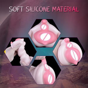 Cangkir Masturbator pria dengan Mode peregangan baru, mainan seks pria elektrik dengan dorong dan bergetar untuk stimulasi Penis - Product Image 4