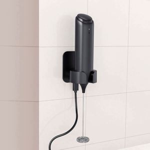 Nuevo Diseño de Espumador de Leche Eléctrico con Base Recargable y Soporte de Pared, Batidora de Espuma de Café Portátil - Product Image 3