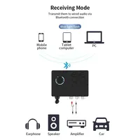 Nouveau convertisseur adaptateur 2-en-1 pour récepteur 5.4, modulateur FM, numérique, analogique, optique, télécommande, fibre, coaxial, RCA en plastique