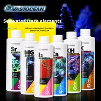 Supplément Vitalité et Amélioration de la Couleur pour Coraux (SPS, LPS) : Oligo-éléments de l'Eau de Mer (Calcium, MGKH, Strontium, Potassium, Iode)