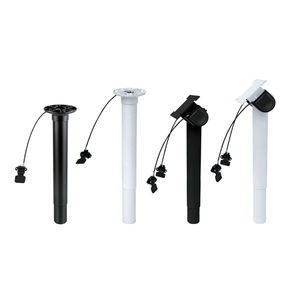 आधुनिक वर्ग तह टेलीस्कोपिक एल्यूमीनियम हाइड्रोलिक स्टैंड अप डेस्क फर्नीचर तालिका ऊंचाई समायोज्य धातु तालिका पैर - Product Image 6