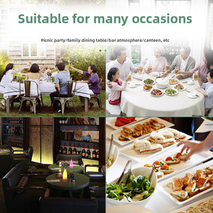 Ventilador de Diseño Moderno con Forma de Botella de Vino, Inalámbrico, Alimentado por 2 Baterías, para Restaurantes, Hoteles y Cafés, Disponible en Stock - Product Image 4