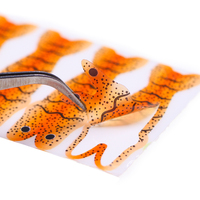 Realistische Shrimp Back Bug Fliegen binden Dünne Haut Scud Backs Segment Body Wrap Fliegen binden Materialien