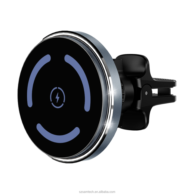 Strong Magnetic 15W Fast Charging, Securely Hold Your Phone While Fast Wireless Charging While Driving