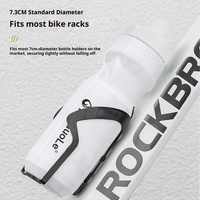 Bouteille d'eau sport à presser de 650 ml avec logo personnalisé, sans BPA, pour vélo, sport, baseball, garçons