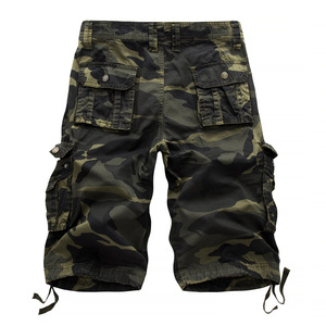 Nuevos Pantalones Cortos Cargo Holgados de Camuflaje para Hombre, Pantalones Cortos de Camuflaje Frescos para Verano - Product Image 4